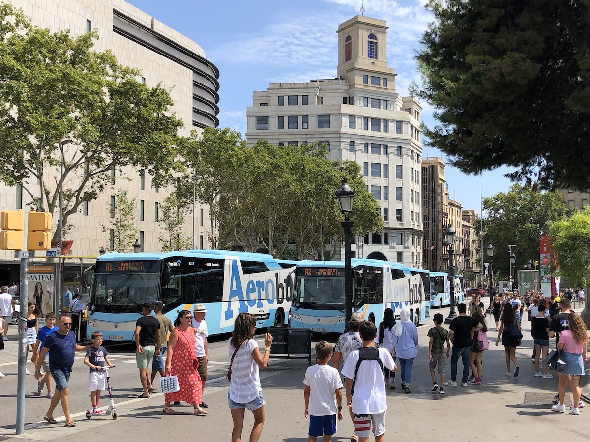 Barcelona Airport Bus Catalunya Square Barcelona Airport Bus Catalunya Square